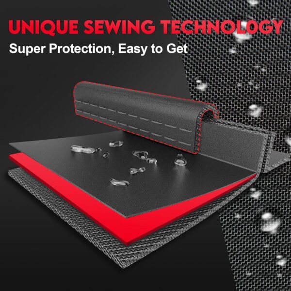Pool Table Cover - 7 Feet Billiard Table Cover, 600D Waterproof & Heavy Duty Covers for Billiard Pool Table, Scratch-Proof UV Protection Snooker Furniture Table Cover - 7 Feet - Image 6