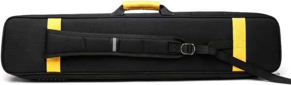 Backpack 4x4 Pool Cue Case Yellow for Carrying 4 Pool Cue Sticks,Pool Queue Case - Image 3