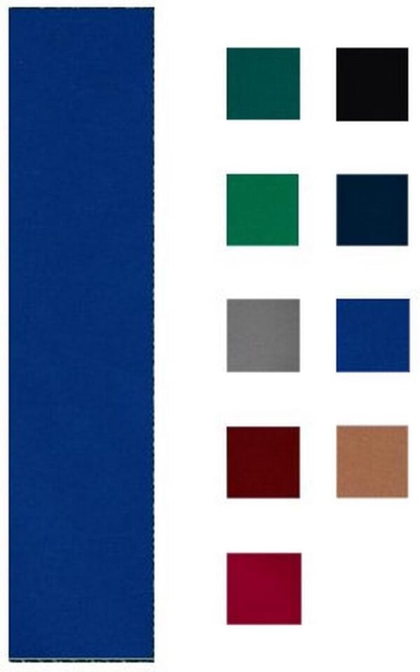 Accuplay Worsted Blend Pre Cut Pool Table Felt - Choose for 7, 8 or 9 Foot Table. English Green, Spurce Green, Blue, Navy, Red, Burgundy, Gray, Tan, or Black… - Image 2