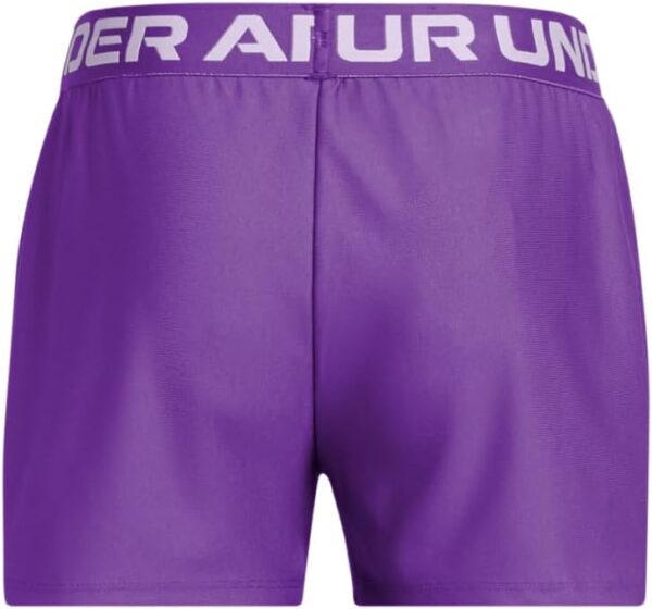 Under Armour Girls' Play Up Solid Shorts - Image 3