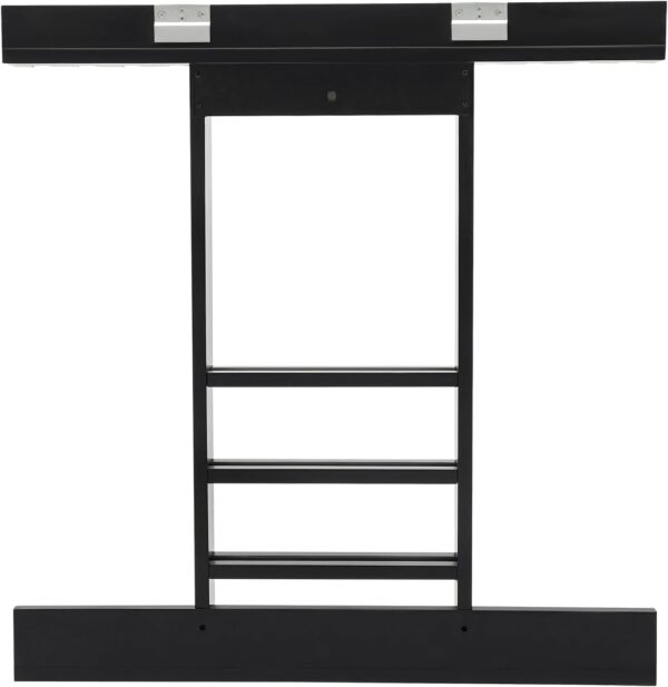 Pool Cue Rack, Wall Mounted Billiard Stick Holder,Holds 8 Cues and Full Set of Balls, Pool Table Accessories Organizer for Billiard Room or Club - Image 3