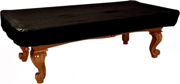 Imperial Midnight Matte Black Naugahyde Billiard Pool Table Cover - Image 2