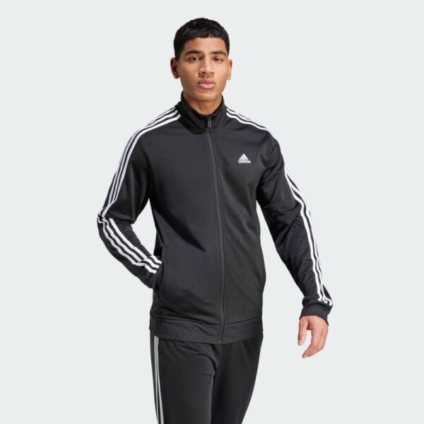 adidas Men's Essentials Warm-Up 3-Stripes Track Top - Image 5