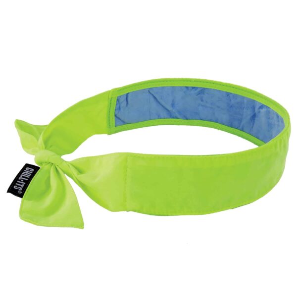 Ergodyne Chill Its 6700CT Cooling Bandana, Lined with Evaporative PVA Material for Fast Cooling Relief, Tie Closure - Image 2