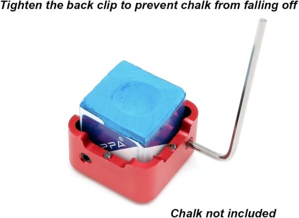 Pool Cue Chalk Holder-Portable Cue Chalk Holder for Billiard Cue Snooker Accessory - Image 6