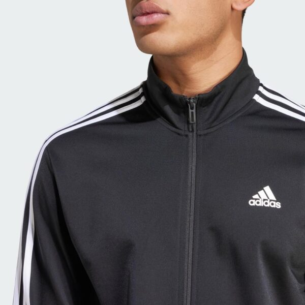 adidas Men's Essentials Warm-Up 3-Stripes Track Top - Image 7