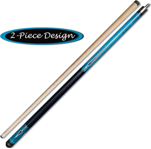 Tai ba cues Pool Cue Stick, 13mm Tip, 58", Hardwood Canadian Maple Professional Billiard Stick 19,20,20 Oz (Selectable)-Blue, Red, Green Pool Cue Stick - Image 5