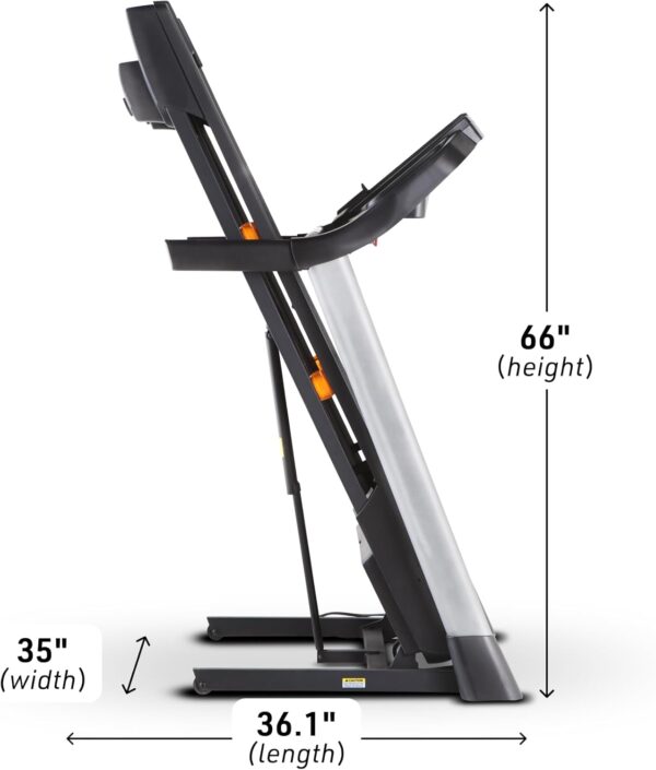 NordicTrack T Series: Perfect Treadmills for Home Use, Walking or Running Treadmill with Incline, Bluetooth Enabled, 300 lbs User Capacity - Image 4