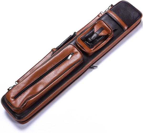 High Capacity 4x8/4x4 Pool Cue Case with Backpack Straps for 4 Butts 8 Shafts /4B4S Billiard Cue Sticks - Image 2