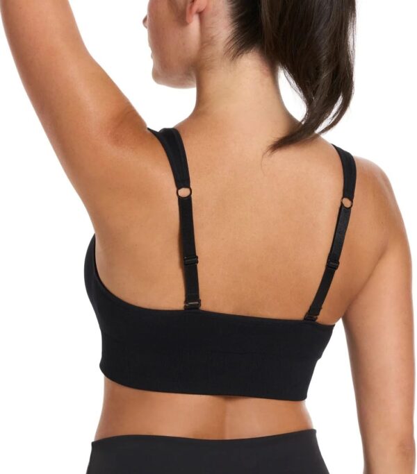 PUMA Women's Performance 2-Pack Seamless Sports Bras for Women with Adjustable Straps and Removable Pads - Image 7