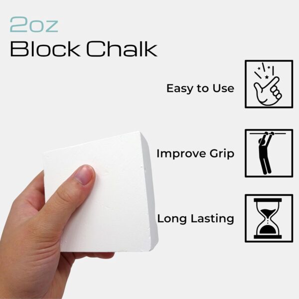 Z Athletic Block Chalk for Gymnastics, Weightlifting, Rock Climbing, Crossfit (Multiple Sizes Available) - Image 7