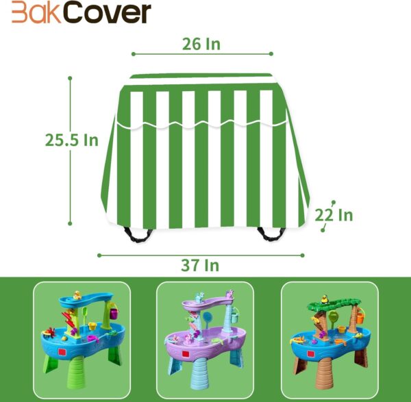 Water Table Cover Rain Showers Splash Pond Water Table, Water Table Cover for Water Table for Toddlers 1-3, Water Table Accessories for Outside Toys For Toddlers 1-3-Cover Only - Image 3