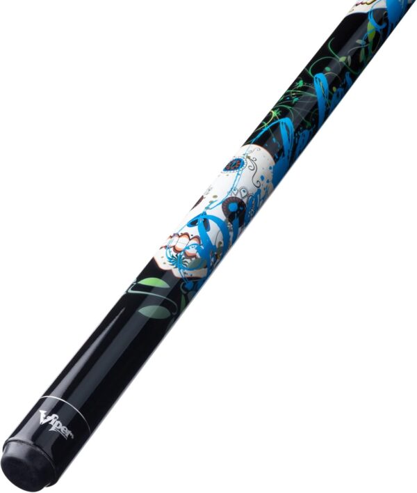 Viper Underground 58" 2-Piece Billiard/Pool Cue, Dia De Los Muertos - Image 8