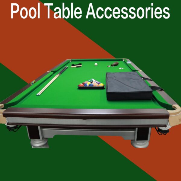 Pool Table Accessories,Pool Balls Billiard Set Including Billiard Pool Balls and Triangle Ball Holder Cue Chalks Pool Cue Tips Pool Sticks Pool Table Brush Spot Position Stickers Billiard Accessories - Image 5