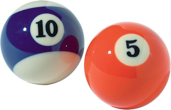 Viper Billiard Master 2-1/4" Regulation Size Billiard/Pool Balls, Complete 16 Ball Set - Image 3