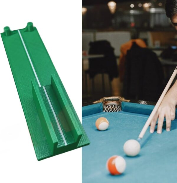 Billiards Stroke Trainer Billiards Training Tool Pool Cue Practice Aid Pool Cue Stroke Trainer for Chinese Billiard Accuracy - Image 4