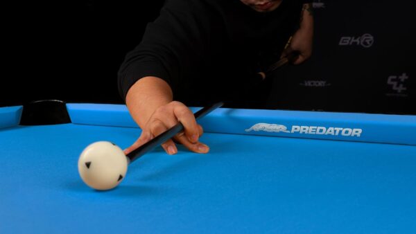 PREDATOR Arcadia Reserve Worsted Pool Table Cloth - Fast, Consistent & Durable Felt Replacement Kit, Pre Cut Bed & Rails for 7ft/8ft/9ft Table - Tournament Blue - Image 3