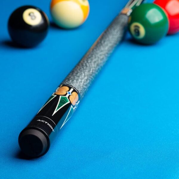 Action ACT131 Exotics Pool Cue in Birds Eye Maple/Black Stained Maple - Image 7