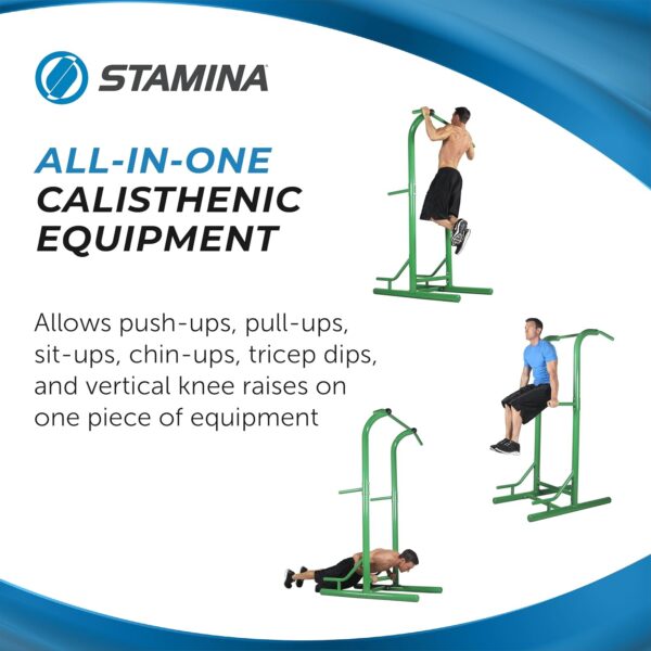 Outdoor Fitness Multi-Use Strength Training Power Tower - Image 6