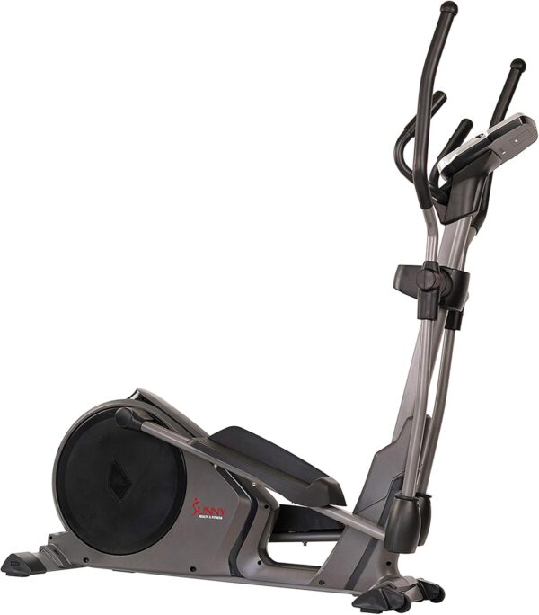 Sunny Health & Fitness Programmable 16 Electro-Magnetic Elliptical Cross Trainer Exercise Machine, Full-Body Cardio Equipment w/ 24 Pre-Built Workouts, 330LB Capacity,Optional Free SunnyFit App Link - Image 3