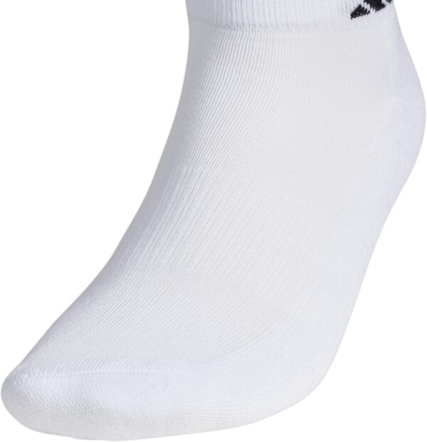 adidas Men's Athletic Cushioned Low Cut Socks with Arch Compression for a Secure Fit (6-Pair) - Image 5