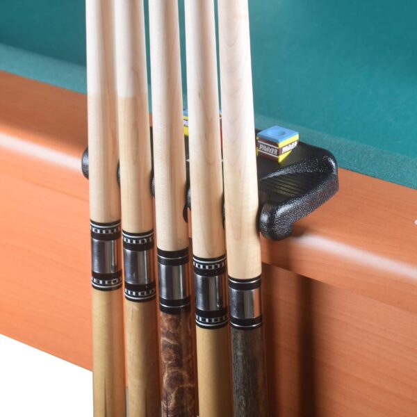 CROWN ME Cue Hoder, Cue Rest Cue Stick Holder, Portable Weighted Billiard Cue Rack with Chalk Holder, Pool Cue Holder, 5 Holes - Image 4