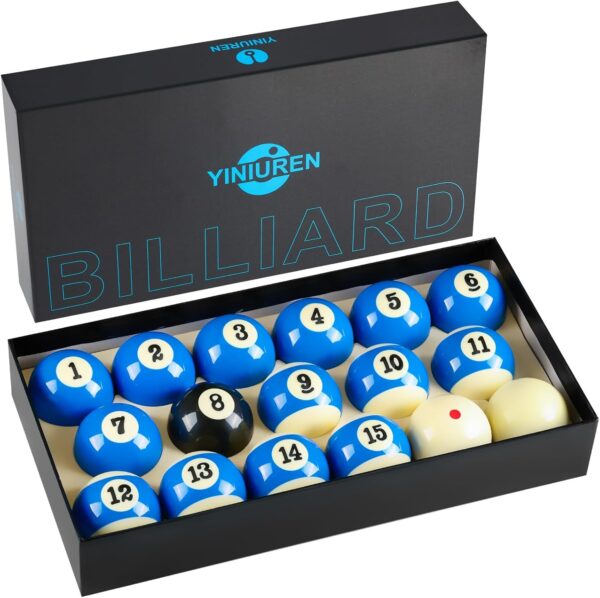 Billiard Balls Pool Balls 2-1/4" Pool Balls Billiard Set - Image 2