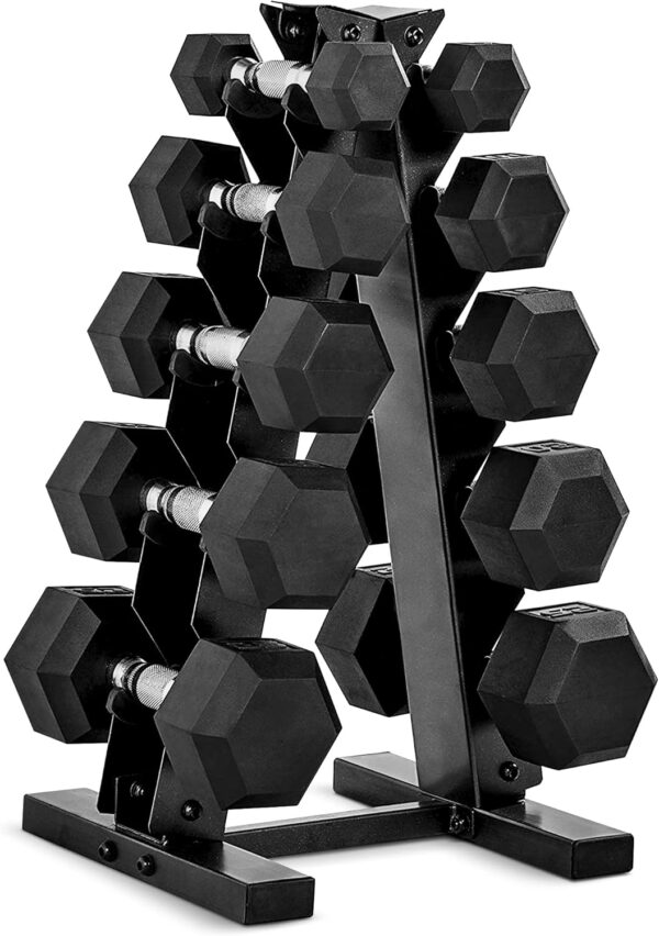 CAP Barbell Dumbbell Set with Rack | Multiple Options in 150lbs and 210lbs - Image 2