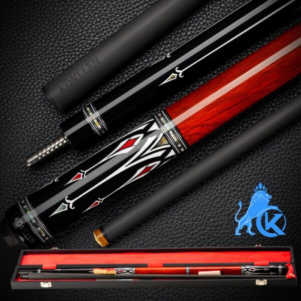 KONLLEN Carbon Fiber Pool Cue Stick Low Deflection Hand-Made Inlay Billiard Cue Ultra-Smooth Professional Feeling Billiard Pool Cue Sticks for Adults - Image 10