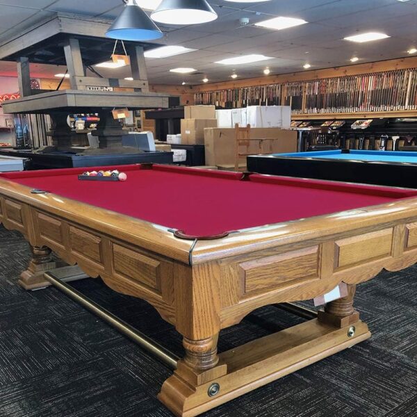 Worsted Blend Billiard Cloth Pool Table Felt Fast Speed for 7' 8' 9' Pool Table Pre Cut Bed & Rails - Image 7