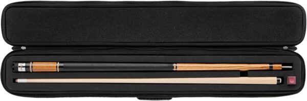 Parallax Billiard/Pool Cue Case 600D Oxford Heavyweight Polyester Fabric and Padded Interior, Holds 1 Complete 2-Piece Cue (1 Butt/1 Shaft) - Image 9