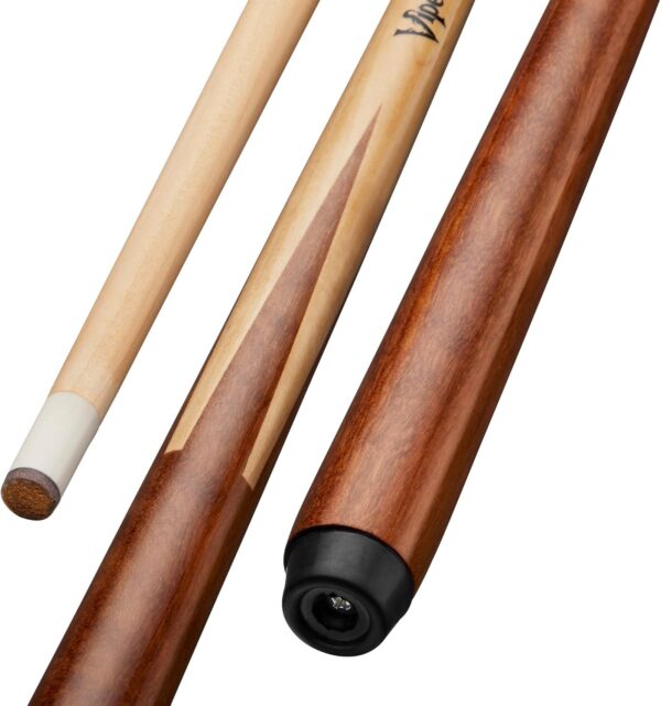 Viper One-Piece 57" Maple Bar Billiard Cues 4-Cue Assortment (18, 19, 20, and 21-Ounce Pool Cues) - Image 5