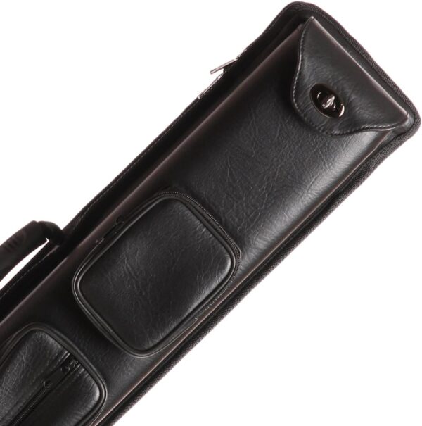 3x5 Pro 3B5S Combo Cue Case - 3 Butt / 5 Shaft - Black Leatherette - Image 3