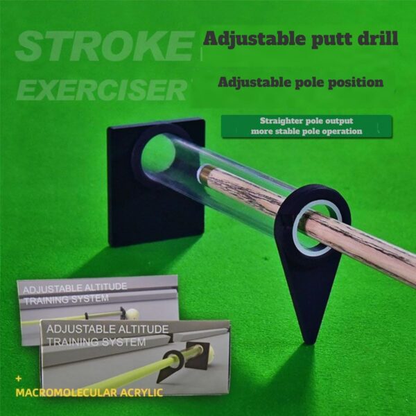 Pwshymi Effective Billiards Stroke Trainer and Aiming Practice Accessory for Improved Snooker Skills - Image 7