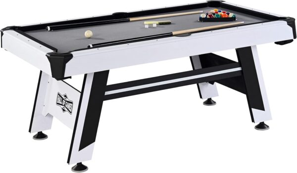 Hall of Games Billiard Tables Multiple Styles, Pool Tables with Preassembled Playfields and Complete Billiard Accessory Sets, Perfect for Family Game Rooms - Image 2