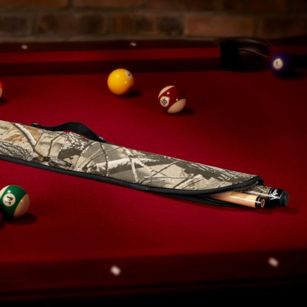 Viper by GLD Products Billiard/Pool Cue Soft Vinyl Case, Holds 1 Complete 2-Piece Cue (1 Butt/1 Shaft), Realtree Hardwoods HD Camo,One Size,27-0815 - Image 4