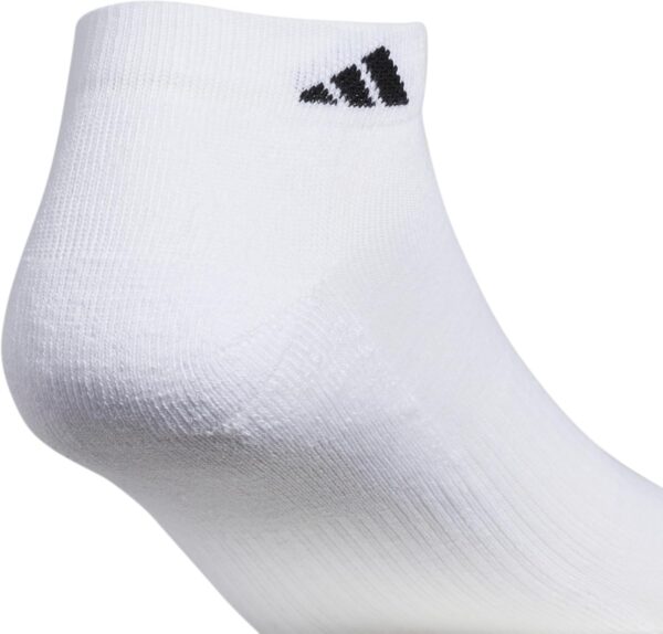 adidas Men's Athletic Cushioned Low Cut Socks with Arch Compression for a Secure Fit (6-Pair) - Image 6