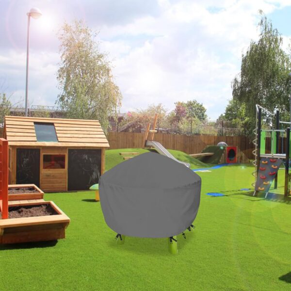 Kids Water Table Cover Fit Rain Showers Splash Pond Water Table,Waterproof Dust Proof Anti-UV Outdoor Toys Cover-Grey,Cover only - Image 7