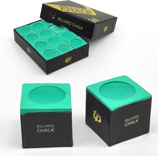 Pool Chalk Cubes Pool Table Accessories for Billiard Table - Image 2