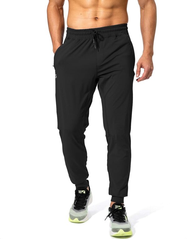 G Gradual Men's Sweatpants with Zipper Pockets Athletic Pants Traning Track Pants Joggers for Men Soccer, Running, Workout - Image 3