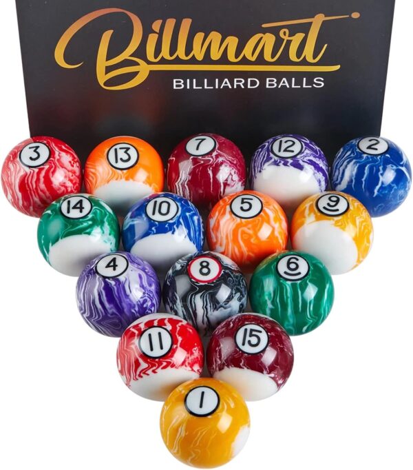 Billiard Balls Set 16 Pool Table Balls - Image 2