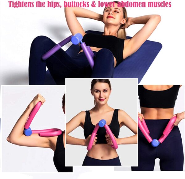 Thigh Master,Home Fitness Equipment,Workout Equipment of Arms,Inner Thigh Toners Master,Trimmer Thin Body,Leg Exercise Equipment,Arm Trimmers,Best for Weight Loss[Upgrade Version] - Image 8