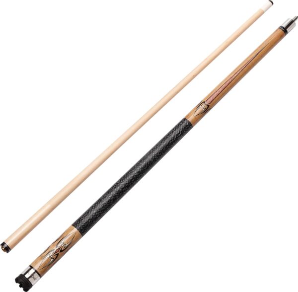 Viper Sinister 58" 2-Piece Billiard/Pool Cue, Natural Ash with Amber/Black Points - Image 7