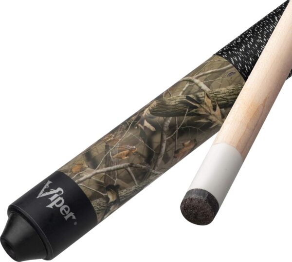 Viper by GLD Products Signature 57" 2-Piece Billiard/Pool Cue, Realtree Hardwoods HD Camo, 18 to 21-Ounce (Weight Will Vary) (50-9000-19) - Image 4