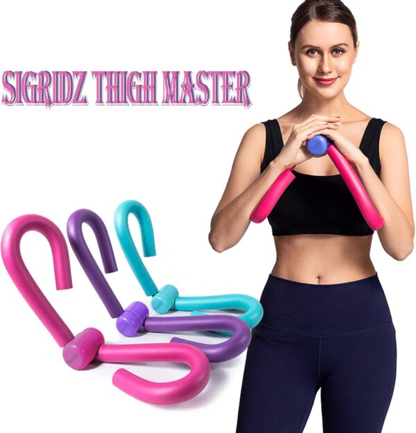 Thigh Master,Home Fitness Equipment,Workout Equipment of Arms,Inner Thigh Toners Master,Trimmer Thin Body,Leg Exercise Equipment,Arm Trimmers,Best for Weight Loss[Upgrade Version] - Image 4