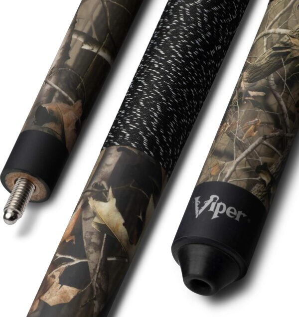 Viper by GLD Products Signature 57" 2-Piece Billiard/Pool Cue, Realtree Hardwoods HD Camo, 18 to 21-Ounce (Weight Will Vary) (50-9000-19) - Image 3