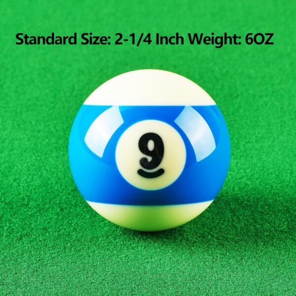 Billiard Balls Pool Balls 2-1/4" Pool Balls Billiard Set - Image 3