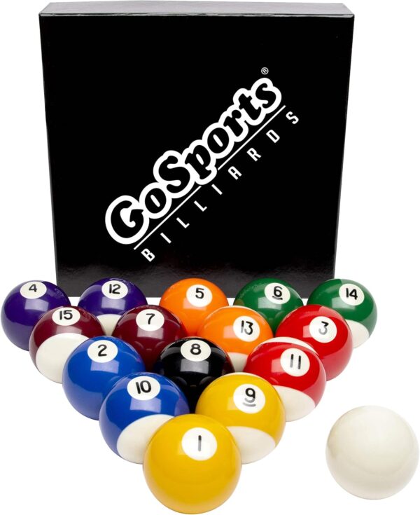 GoSports Regulation Billiards Balls Complete Set of 16 Professional Balls - Image 2