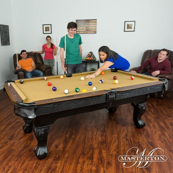 EastPoint Sports Masterton Billiard Bar-Size Pool Table 87 Inch or Cover – Perfect for Family Game Room - Image 8