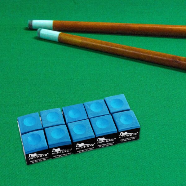 billiards cue chalk for pool stick, 12pcs set of one box, The best gift for billiards lover - Image 8